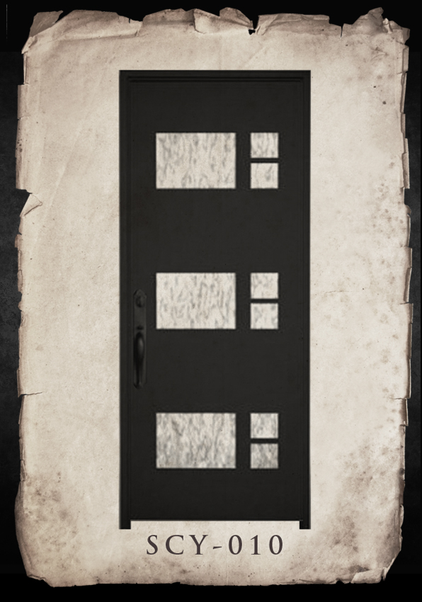 La Porta Iron Doors | Single Doors Contemporary