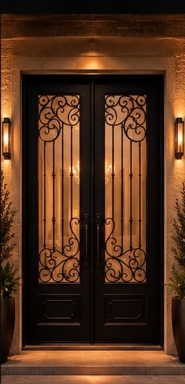 Wrought Iron Doors