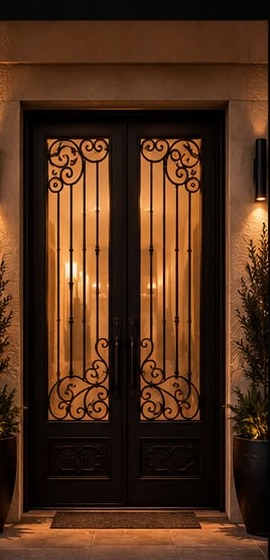 Wrought Iron Doors