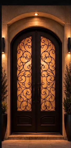 Wrought Iron Doors