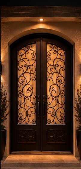 Wrought Iron Doors