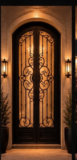 Wrought Iron Doors